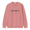 Carhartt Logo Sweater Roze