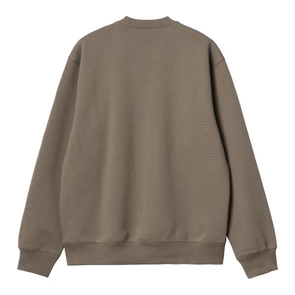 Carhartt Logo Sweater Bruin