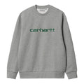 Carhartt Logo Sweater Grijs