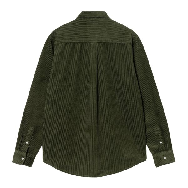 Carhartt Madison Cord Overshirt Groen