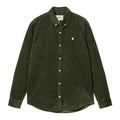 Carhartt Madison Cord Overshirt Groen