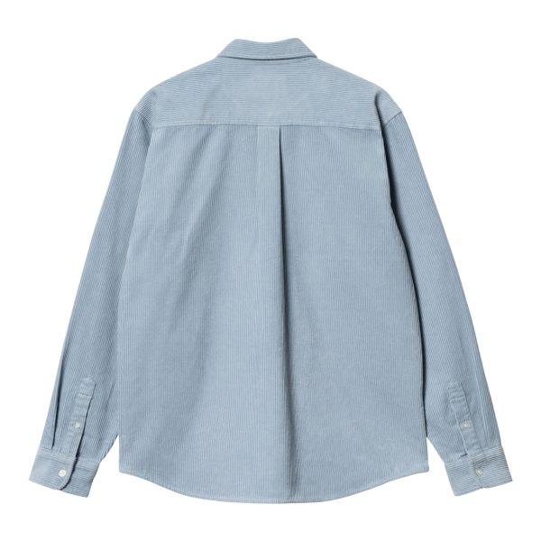 Carhartt Madison Cord Overshirt Licht Blauw