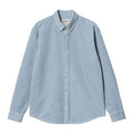 Carhartt Madison Cord Overshirt Licht Blauw