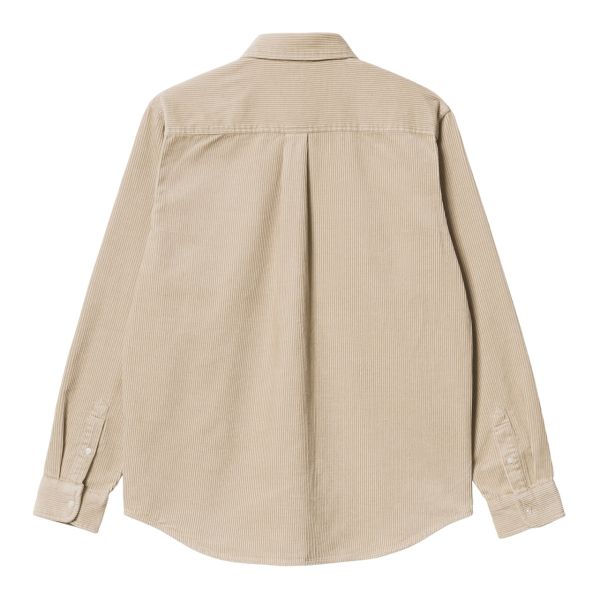 Carhartt Madison Cord Overshirt Beige