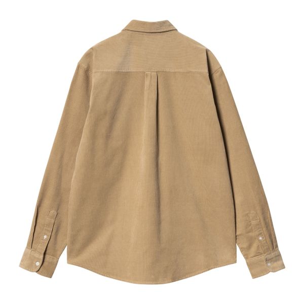 Carhartt Madison Cord Overshirt Beige