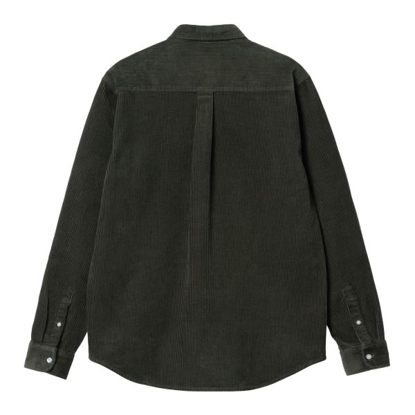Carhartt Madison Cord Overshirt Donker Groen