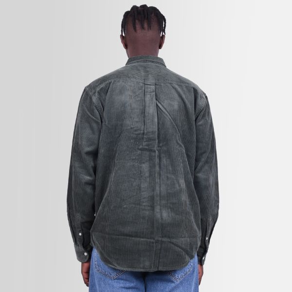 Carhartt Madison Cord Overshirt Donker Groen