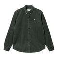 Carhartt Madison Cord Overshirt Donker Groen