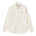 Carhartt Madison Cord Overshirt Off White