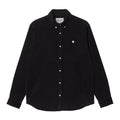 Carhartt Madison Cord Overshirt Zwart