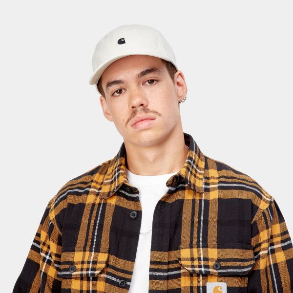 Carhartt Madison Logo Cap Off White