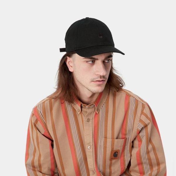 Carhartt Madison Logo Cap Zwart