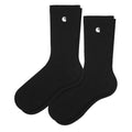Carhartt Madison Sokken 2-Pack Zwart