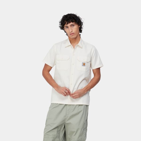 Carhartt Master Overhemd Off White