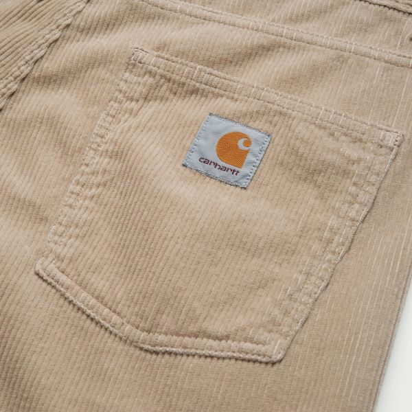 Carhartt Newel Corduroy Broek Beige