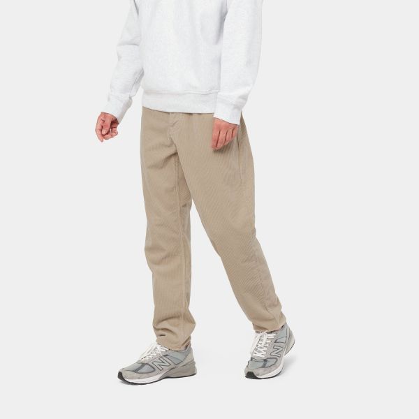 Carhartt Newel Corduroy Broek Beige