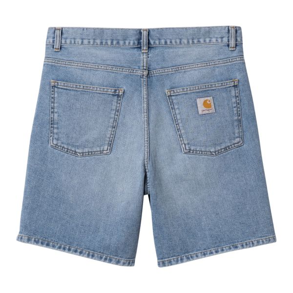 Carhartt Newel Korte Broek Licht Blauw