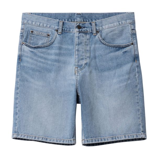 Carhartt Newel Korte Broek Licht Blauw