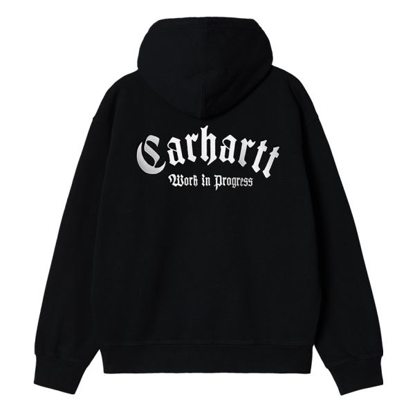 Carhartt Onyx Script Hoodie Zwart