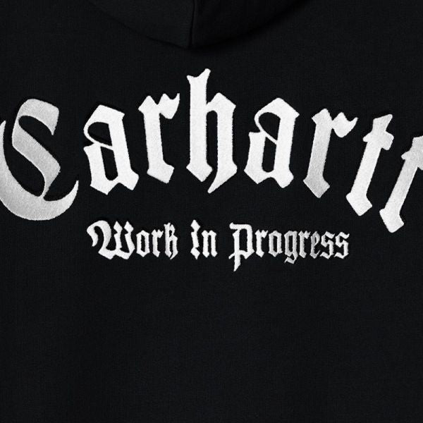Carhartt Onyx Script Hoodie Zwart