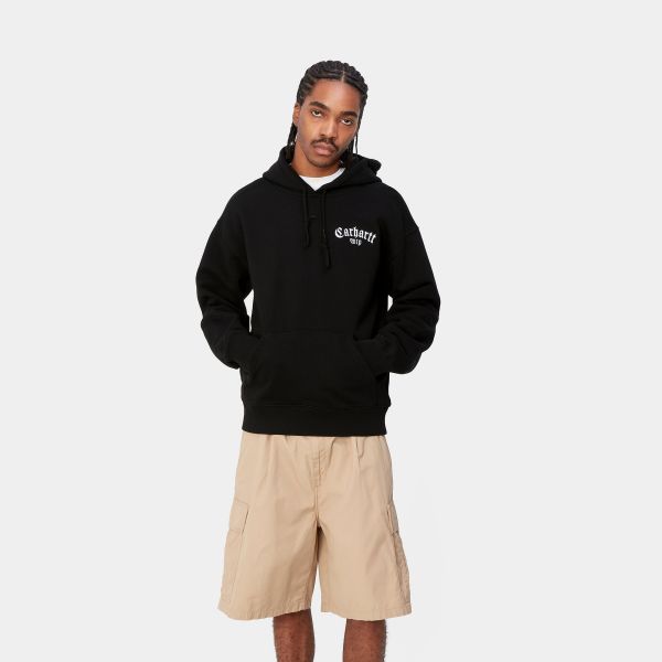Carhartt Onyx Script Hoodie Zwart