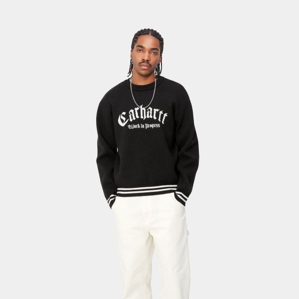 Carhartt Onyx Sweater Zwart
