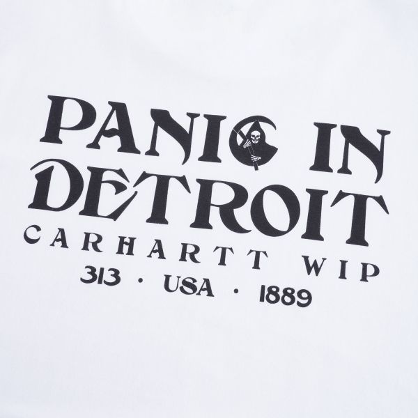 Carhartt Panic T-shirt Wit