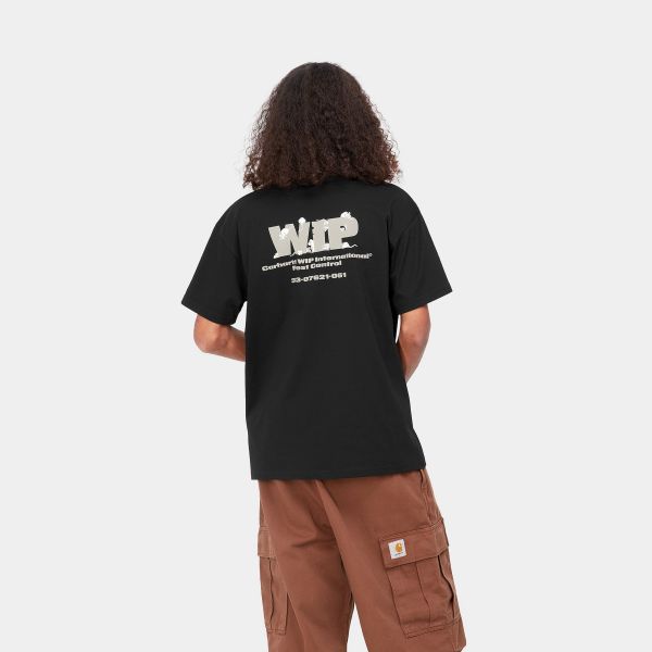 Carhartt Pest Control T-shirt Zwart
