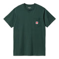 Carhartt Pocket Heart T-shirt Donker Groen