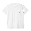 Carhartt Pocket Heart T-shirt Wit