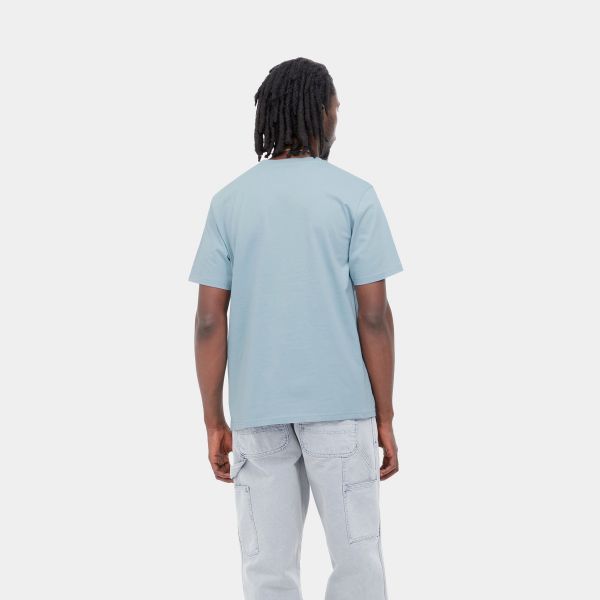 Carhartt Pocket T-shirt Licht Blauw
