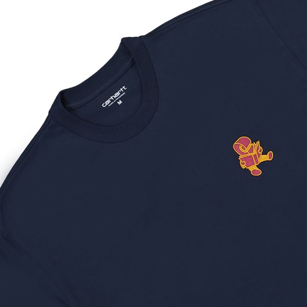 Carhartt Reading Club T-shirt Donker Blauw