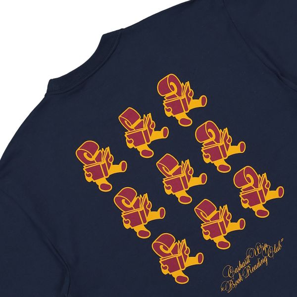 Carhartt Reading Club T-shirt Donker Blauw