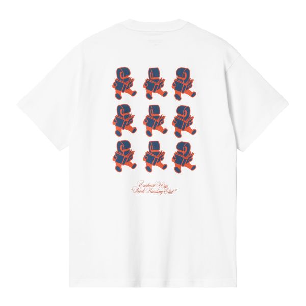 Carhartt Reading Club T-shirt Wit