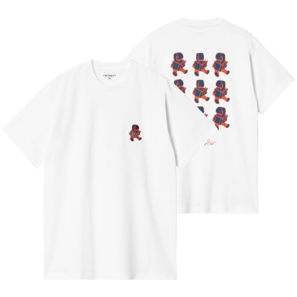 Carhartt Reading Club T-shirt Wit