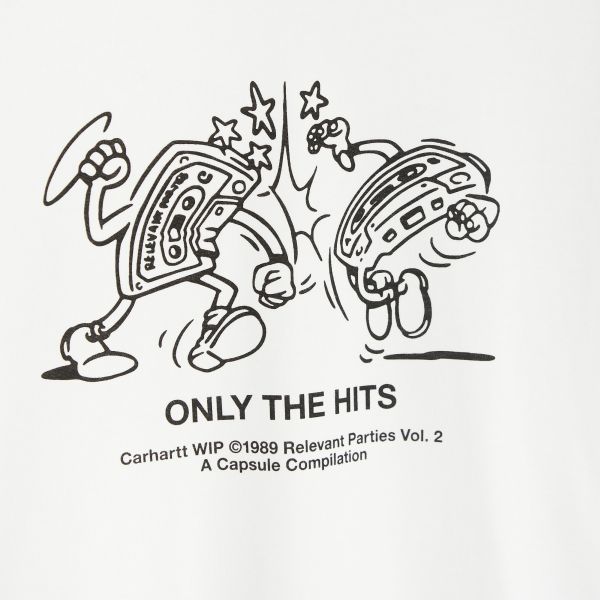 Carhartt Relevant Parties Vol.2 T-shirt Wit