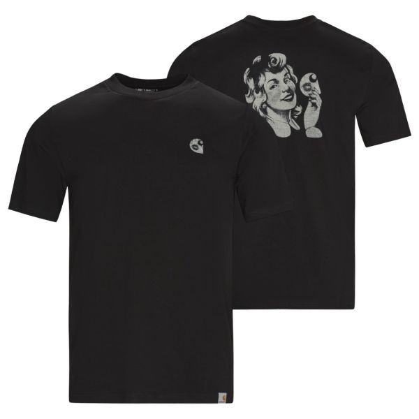 Carhartt Romance T-shirt Zwart