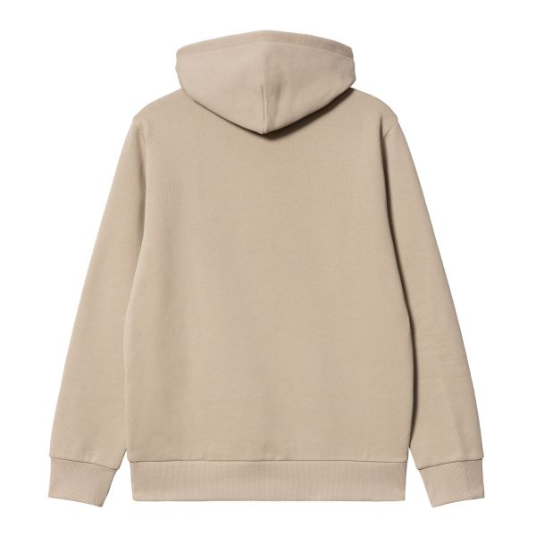 Carhartt WIP Script Embroidery Hoodie Beige