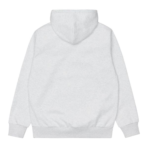 Carhartt Script Embroidery Hoodie Grijs