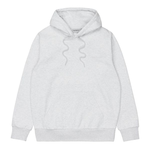Carhartt Script Embroidery Hoodie Grijs