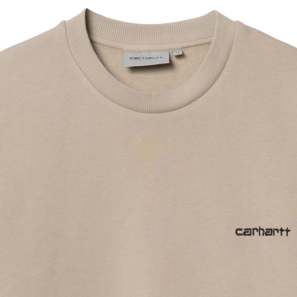 Carhartt Script Embroidery Sweater Beige