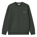 Carhartt Script Embroidery Sweater Donker Groen