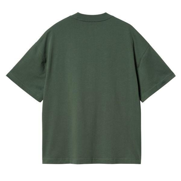 Carhartt Signature Script T-shirt Donker Groen