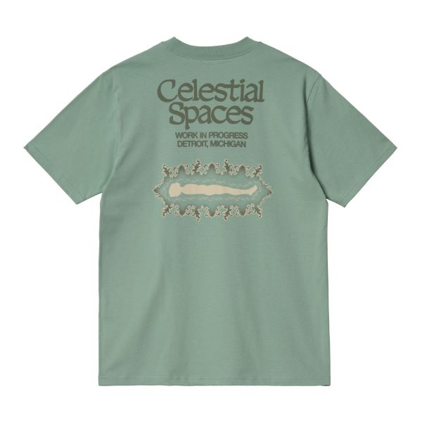 Carhartt Spaces T-shirt Licht Groen