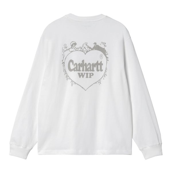 Carhartt Spree Longsleeve T-shirt Wit