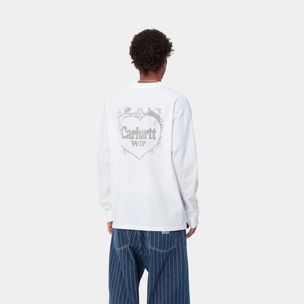 Carhartt Spree Longsleeve T-shirt Wit