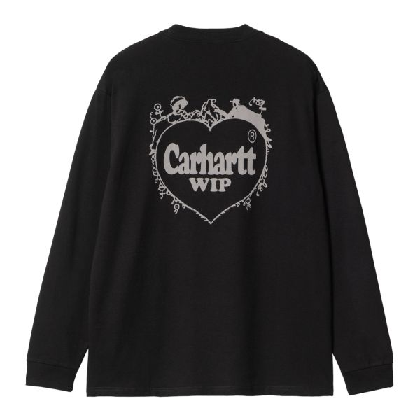 Carhartt Spree Longsleeve T-shirt Zwart