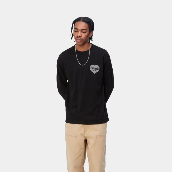 Carhartt Spree Longsleeve T-shirt Zwart