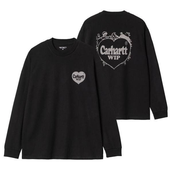 Carhartt Spree Longsleeve T-shirt Zwart