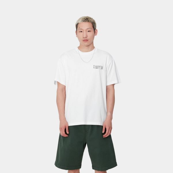 Carhartt Stamp T-shirt Wit